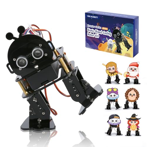 ACEBOTT Bionic Biped Robot Kit - Programmable Arduino ESP32 Humanoid (Ages 12-16+)