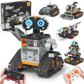 5-in-1 STEM Robot Building Kit - APP & Remote Control Programmable Dinosaur Car (688 Pcs)
